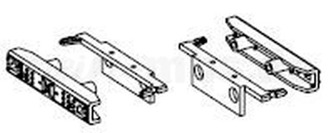 PIKO ET97787-63 - H0 - Pufferbohle mit Halter (4-tlg.)
